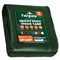 Tarpco Safety Heavy Duty Tarp, 20 ft L x 0.5 mm H x 12 ft W, 7 Mil, Green/Black, Polyethylene TS-203-12X20 - alternate 1